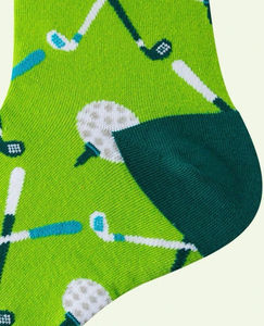Chaussettes de golf vertes de l'équipe VN Factory, motif jacquard de dessin animé, antidérapantes, séchage rapide, respirantes, sportives, de haute qualité, pour hommes et femmes - Product Image 3