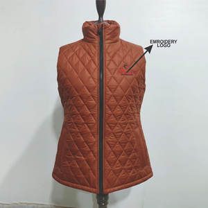 Gilets d'hiver unisexes de haute qualité, imperméables, coupe-vent, respirants, avec fermeture éclair, logo personnalisé ODM, design personnalisé, veste matelassée - Product Image 1