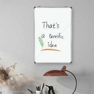 Factory Wall Mounted Aluminum Frame Metal Sublimation Printed Dry <b>Erase</b> Magnetic Whiteboard for Office/Home Use - Product Image 6