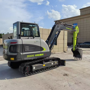 Excavadora de Orugas Zoomlion ZE60 de 5 Toneladas, Modelo 2022, Motor Cummins, Componentes Principales (Rodamiento/Bomba/Motor/Engranaje), 1 Año de Garantía, 0.23M - Product Image 6