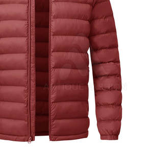 Wholesale Custom Logo Polyester Made <b>Men</b> Puffer <b>Jacket</b> <b>Waterproof</b> <b>Winter</b> Front Logo Outdoor Use - Product Image 4