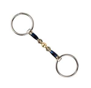 Nouvel arrivage professionnel de fer doux anneau lâche mors de cheval embout incrusté de cuivre fabriqué par TARIQ MFG CO - Product Image 3