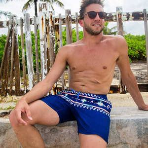 Summer Beachwear Beach Swimming Shorts For Mens Beach Shorts Swim TrunkDDP shipping - Product Image 1