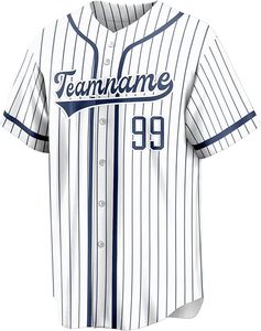 Nueva camiseta de béisbol americana cosida superior barata, camiseta de equipo personalizada, camiseta de béisbol/botón hacia abajo - Product Image 5