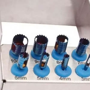 Kit de taladros de trépano Dental hecho a medida de acero inoxidable de alta calidad, 8 uds, cirugía quirúrgica de implantes - Product Image 2