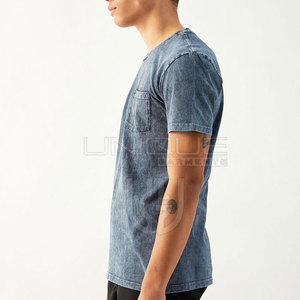 เสื้อยืดสำหรับผู้ชายเสื้อซักกรดสำหรับผู้ชายเสื้อซักแบบลำลองบริการ OEM จากปากีสถาน - Product Image 2