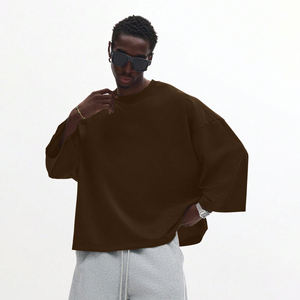 Sudadera Deportiva Personalizada para Hombre, Tejido Grueso, Ecológica, Corte Holgado, Hombros Caídos, Cuello Redondo, Manga Larga - Product Image 3