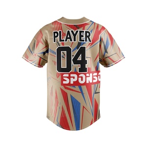 Camiseta de Béisbol Personalizada de Alta Calidad, Transpirable, Tallas Grandes, con Bordado por Sublimación Disponible - Product Image 2