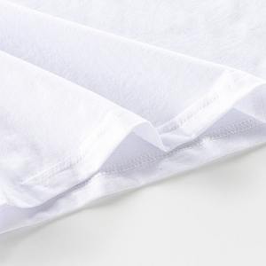 Camisetas de algodón 100% de alta calidad para niños, camisetas de varios colores para niños, Camiseta lisa con cuello redondo, camiseta Unisex para niños y niñas - Product Image 1