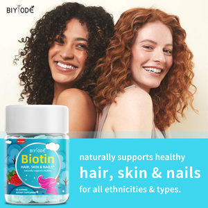 Gomme alla Biotina per Capelli, Pelle e Unghie Senza Zucchero, Integratore di Bellezza per Donne Molto Apprezzato in Africa - Product Image 3