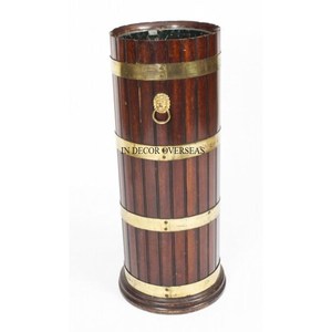 Copper Antique Finished And Gold Plated Stylish Unique Designer Heavy Duty <b>Metal</b> Made <b>Umbrella</b> <b>Stand</b> Household & Hotel Supplies - Product Image 2