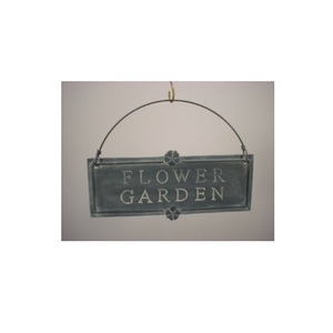 Powder Coated Iron Hanging Garden Sign <b>Name</b> <b>Plate</b> For Home Garden Park Wall Decorative Usage Garden Sign <b>Name</b> <b>Plate</b> - Product Image 6
