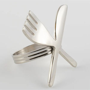 Juego de Anillos para Servilletas Dorados Clásicos para Mesas Festivas, Cenas de Ocasiones Especiales, Recepciones de Boda y Uso Diario Elegante en el Hogar - Product Image 5