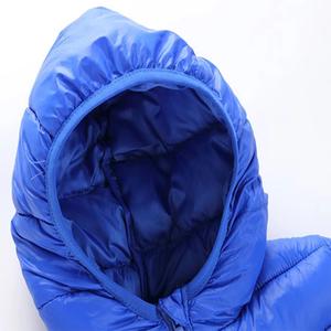 Chaqueta acolchada de poliéster 100% Unisex personalizada para niños, chaqueta cálida con capucha de burbujas, ropa de abrigo para niños - Product Image 5