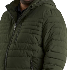Chaqueta Gruesa Impermeable de Talla Grande, Abrigo Acolchado Cálido de Invierno, Grueso, Aislado, con Capucha, Cómodo, para Exteriores, Logotipo Personalizado, Pedido al por Mayor - Product Image 2