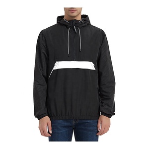 Veste coupe-vent réversible d'extérieur pour hommes avec fermeture éclair Veste anti UV de loisirs réfléchissante coupe-vent - Product Image 5