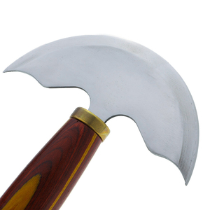 Cuchillo cortador de cuero con mango de madera maciza para herramientas de herrador y uso de animales grandes Hecho a mano Durable Sharp - Product Image 5