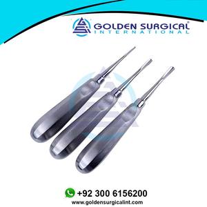 Ensemble de 8 éleveurs orthodontiques en acier inoxydable, outils d'extraction dentaire incurvés pour racines, instruments dentaires - Product Image 3