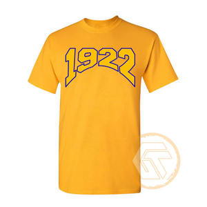 Camiseta de Sororidad Sigma Gamma Rho de GREEK TREASURES al por Mayor, 100% Algodón Jersey, Cuello Redondo, Bordada, Transpirable para Verano - Product Image 3