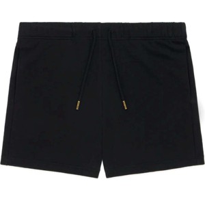 Hommes et femmes, parfaits pour se prélasser, faire de la gym et porter un short noir en polaire classique-Short décontracté doux et confortable - Product Image 1