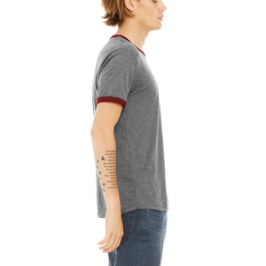 Camisetas Bella Canvas al por Mayor para Hombre, Cuello Redondo, Manga Corta, Ecológicas, de Algodón/Fibra de Bambú, Logotipo Personalizado, Corte Regular, Todos los Colores - Product Image 6