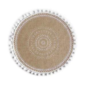 Professional Product Price Round Macrame Decorative <b>Table</b> Placemat and for <b>Dinning</b> <b>Table</b> Pads & Mat Export From India - Product Image 5