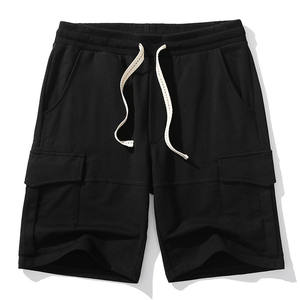 Mezcla de algodón de gran calidad, venta al por mayor, pantalones cortos para hombre, pantalones cortos para correr, gimnasio, deporte, Surf, pantalones cortos de playa de verano, envío DDP - Product Image 4