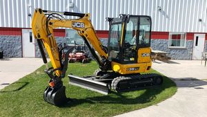 Mini-excavatrice JCB 35Z-1 2024, poids opérationnel de 4 à 9 tonnes, moteur Yanmar, vérin hydraulique Eaton, composants essentiels Caterpillar - Product Image 3