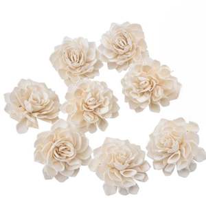 Flor de Daliya Plegada de Sola Hecha a Mano de Alta Calidad, Ecológica y de Larga Duración para Bodas, Halloween, Graduaciones, Romántica - Product Image 1