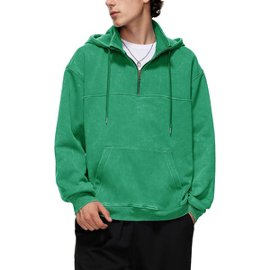 Sudadera con Capucha 100% Algodón Lavado al Ácido, Unisex, con Logotipo Personalizado, Bolsillo Extra Grande, Transpirable, de Otoño, con Letras, de Alta Calidad - Product Image 6