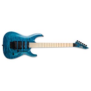 Guitarra Eléctrica Azul Transparente M SERIES Mh 203Qm - Product Image 1