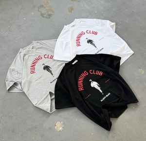 Camisetas de cuello de algodón OEM personalizadas de alta calidad para hombre, patrón sólido, transferencia de calor, impresión por sublimación Digital, transpirable, ecológico - Product Image 4