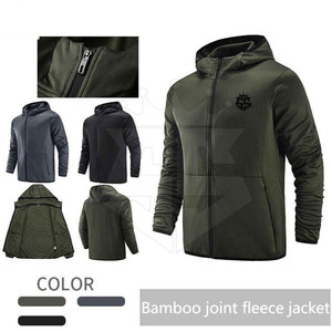 Sweat-shirts de sport à capuche en coton mélangé, couleur unie, légers, pour l'hiver, service OEM, vente en gros, écologiques, respirants, en polaire, pour hommes - Product Image 2