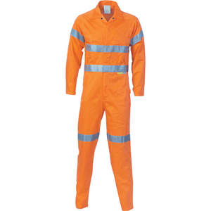 Traje de algodón y poliéster 100%, ropa de trabajo, bata reflectante de seguridad industrial, mono resistente al fuego, impermeable - Product Image 2