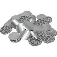 Couvercles en aluminium pour scellage par induction de qualité alimentaire pour bocaux en HDPE, étanches, anti-effraction, pour usage culinaire, tempérament semi-dur