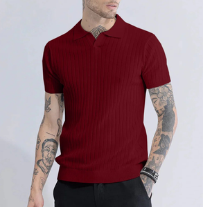 Camisa Polo Personalizada 2026 para Hombre, 50% Algodón/50% Poliéster, 220 GSM, Antiarrugas, Mejor Calidad, Cuello Johnny - Product Image 5