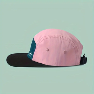 High Quality Versatile Five-Piece Embroidered Baseball Cap Short Brim for Men and <b>Women</b> Custom Logo for Fishing and Sports - Product Image 5