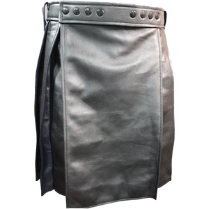 Mens Casual Leather Waistcoat Premium Cowhide Design - Product Image 6