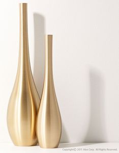 Precio al por Mayor, Florero de Aluminio Moderno y Ecológico TQC, Acabado Dorado, Decoración de Mesa para Sala de Estar y Dormitorio - Product Image 5