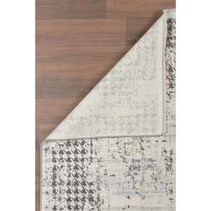 Tapis moderne beige Mazzini 1479 de Netline Home Depot, 60% viscose, 40% acrylique, non-muant, facile à nettoyer, durable, 60% viscose, 40% - Product Image 1