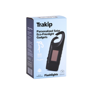 Trakip Personalized Solar <b>Flashlight</b> Eco-Friendly Gadgets - Product Image 2
