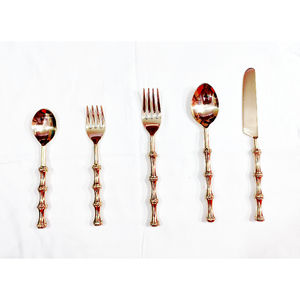 Juegos de cubiertos de acero inoxidable y Latón para restaurante y Hotel, diseño de piña, juegos de cubiertos de la mejor calidad para el hogar - Product Image 2