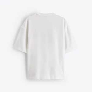 Camiseta de mujer oversize de algodón liso | Material cómodo patrón sólido ideal para uso diario - Product Image 5