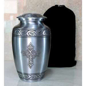 Aluminium Cremation Urn for Pet <b>Baby</b> Funeral Handmade Funeral Accessories at Best Price - Product Image 1
