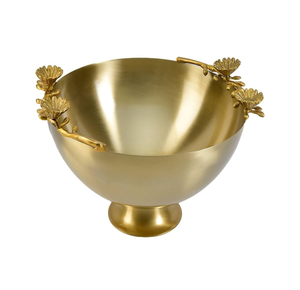 ชามโลหะสำหรับงานแต่งงานชามโลหะดีไซน์แบบโบราณพร้อมที่จับ - Product Image 1