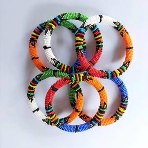 Pulseras de Cuentas de Vidrio Indias al por Mayor - Pulseras de Cuentas de Semillas de Ganchillo - Joyería de Moda - Brazalete Más Vendido en 2024 - Product Image 1