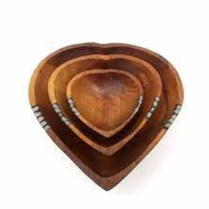 Bol de service en acacia en bois à courbe ronde polie pour la maison et l'hôtel pour le pétrissage de la pâte - Product Image 5