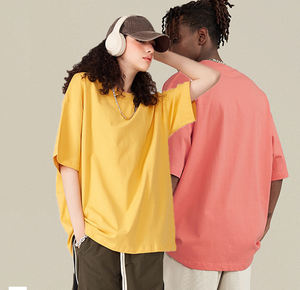 Venta al por mayor de alta calidad de encargo de gran tamaño de impresión Camiseta 100% algodón de moda Hip Hop hombres camiseta para hombres DDP envío - Product Image 2