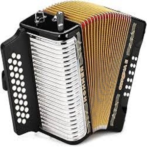 Acordeón Diatónico Hohner 3500FB Corona II de 31 Botones FBbEB, el Más Vendido - Product Image 1