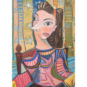 Modern Design Pink & Purple <b>Canvas</b> <b>Wall</b> Art & Tapestry Portrait Style - Product Image 2